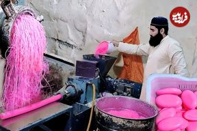 ببینید؛ مراحل جالب تولید سنتی صابون حمام در کارگاهی در پاکستان