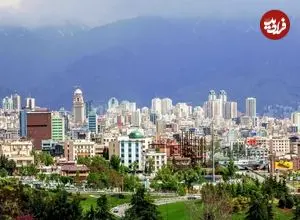 عکس| سفر زمان؛ منظرۀ خانه‌های اعیانی در شمال تهران؛ سال 1312