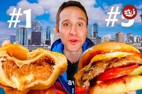 ببینید| غذای خیابانی در نیوزیلند؛ پای استیک، ماهی و چیپس و خوراک گوشت بره در اوکلند