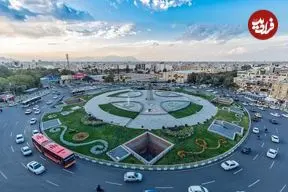 عکس| سفر به ایران قدیم؛ چشم اندازی از «شهر اصفهان»؛ اواخر دهه 40 خورشیدی