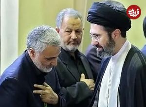 عکس؛ سفر به تاریخ؛ «سید مجتبی خامنه‌ای» در دوران نوجوانی در جبهه؛ دهۀ 1360