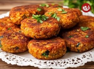 ببینید؛ پخت یک «غذای ایتالیایی» متفاوت با یک بادمجان و 250 گرم برنج