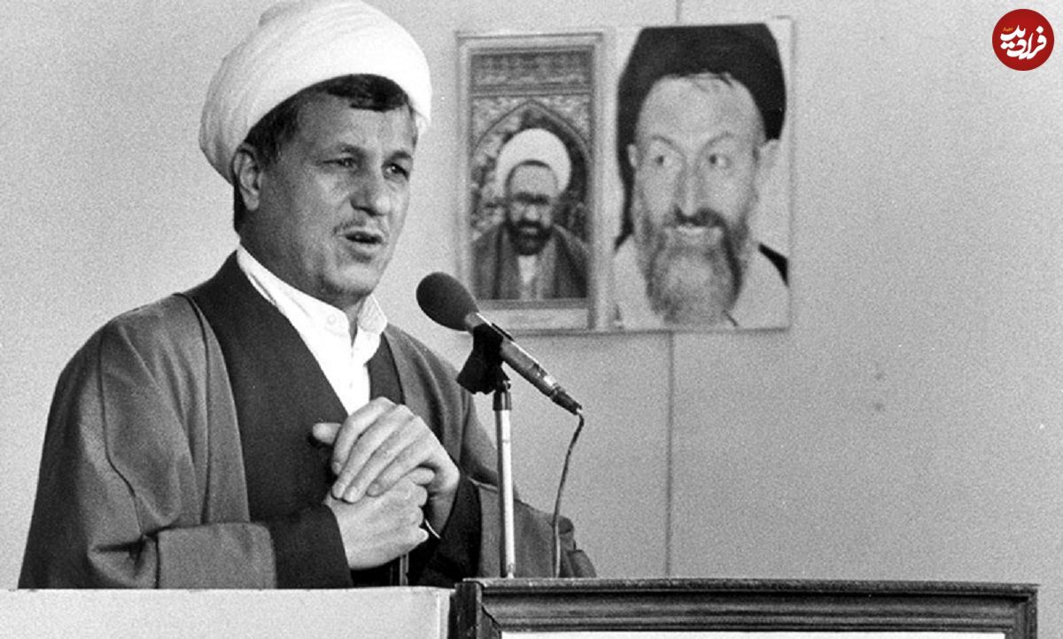 عکس؛ سفر در زمان؛ «هاشمی رفسنجانی» در جمع تعدادی از فرماندهان ارتش و سپاه در جبهه؛ دهه 60