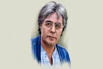 عکس؛ سفر در زمان؛ ظاهر «خسرو شکیبایی» در مقابل میدان آزادی؛ دهه 50
