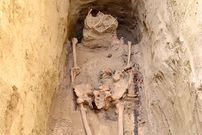 جنگجوی باستانی با شمشیرش بعد از 1400 سال از زیر خاک بیرون آمد