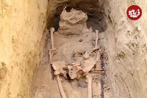 جنگجوی باستانی با شمشیرش بعد از 1400 سال از زیر خاک بیرون آمد