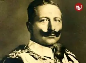 عکس| سفر در زمان؛ ژست خاص «ویلهلم دوم» امپراتور آلمان