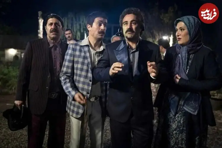 عکس| سفر در زمان؛ «نقی و هما» در پشت صحنه سریال پایتخت 7؛ یک سال قبل