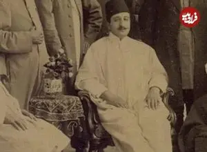 عکس| سفر زمان؛ عکس یادگاری شازدۀ قجری و ملازمان و همراهانش