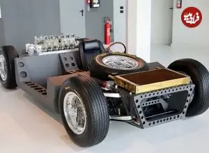 تصاویر؛ نمایش شاسی لخت لامبورگینی میورا، داستان سوپراسپرتی که برهنه متولد شد