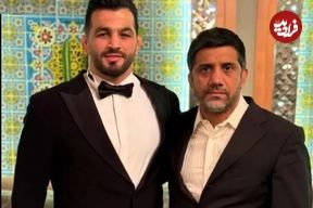 عکس؛ حسن یزدانی با این تیپ متفاوت داماد شد