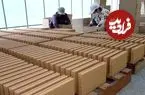 ببینید| فرآیند تماشایی تولید آجر با خاک رس در کارخانه ای در کره