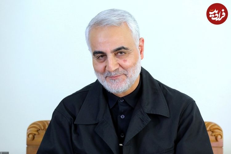 عکس؛ سفر در زمان؛ «سردار سلیمانی و سیدحسن نصرالله» در طبیعت؛ اوایل دهه 90