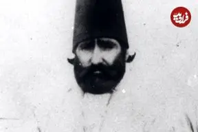 عکس| سفر زمان؛ «آقا فرج، آرایشگر دربار قاجار» در کنار یک خواجه
