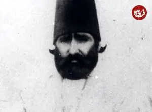 عکس| سفر زمان؛ «آقا فرج، آرایشگر دربار قاجار» در کنار یک خواجه