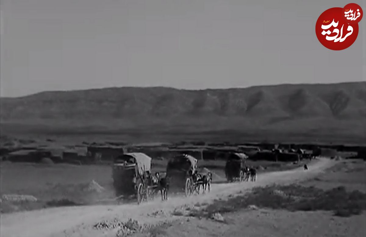 فیلم شگفت‌انگیز از کاروان دلیجان‌ها در ایران؛ یک قرن قبل