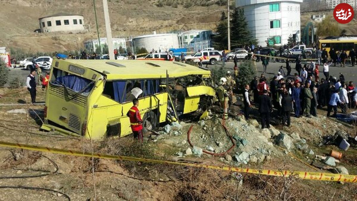 تصادف مرگبار در دانشگاه علوم و تحقیقات