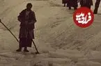 عکس| سفر زمان؛ اصفهانی‌ها در حال جمع کردن «یخ» در یک روز زمستانی؛ 140 سال قبل