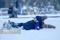 (تصاویر) یک روز سرد برفی در همدان