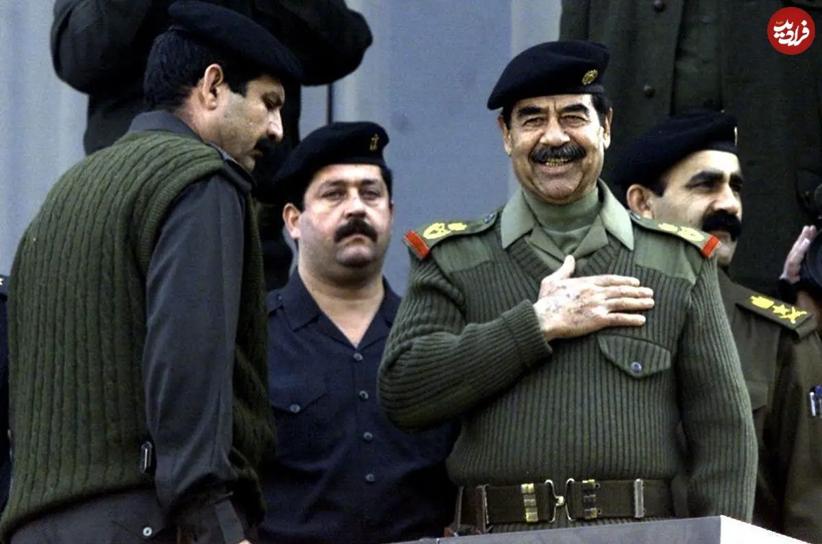 عکس| سفر در زمان؛ دیدار «سرهنگ قذافی» و «صدام حسین»؛ اواخر دهه 60 شمسی 