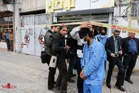 تصاویر/ بازسازی صحنه سرقت طلافروشی