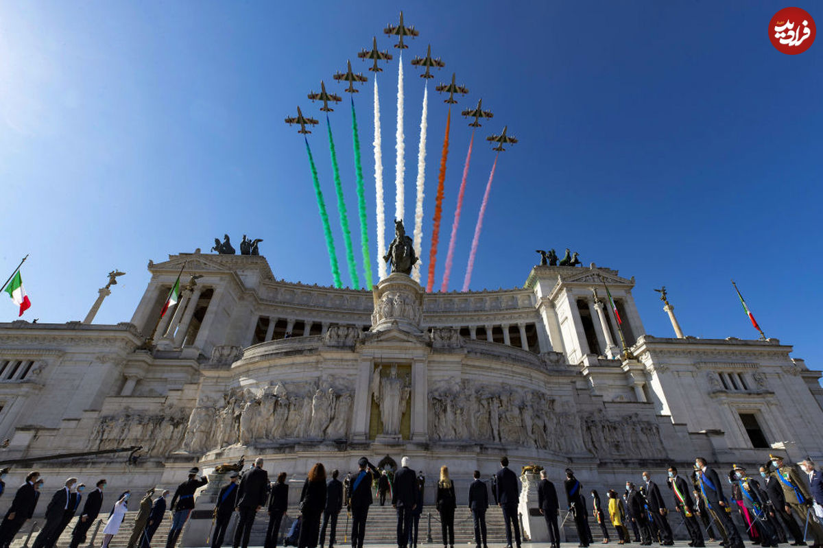 تصاویر/ مراسم روز جمهوری ایتالیا در دوران کرونا
