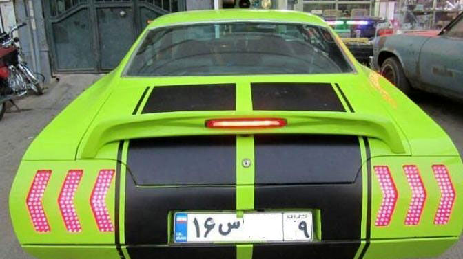 عکس/ خودرویی با ظاهر عجیب در ایران