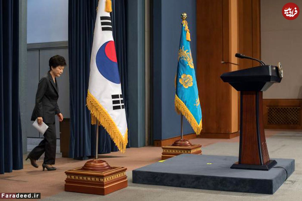 تصاویر/ رئیس‌جمهور کره‌جنوبی گریست!