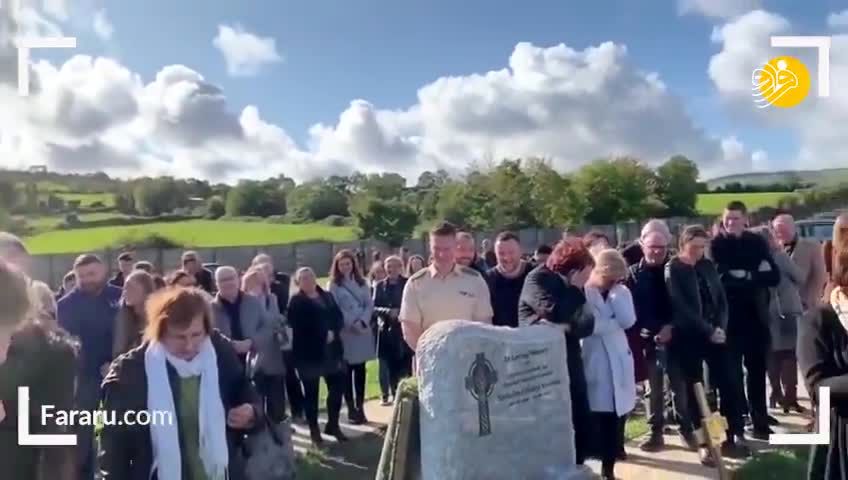 ویدئو/ چگونه یک مرد خنده را به مراسم خاکسپاریش آورد!