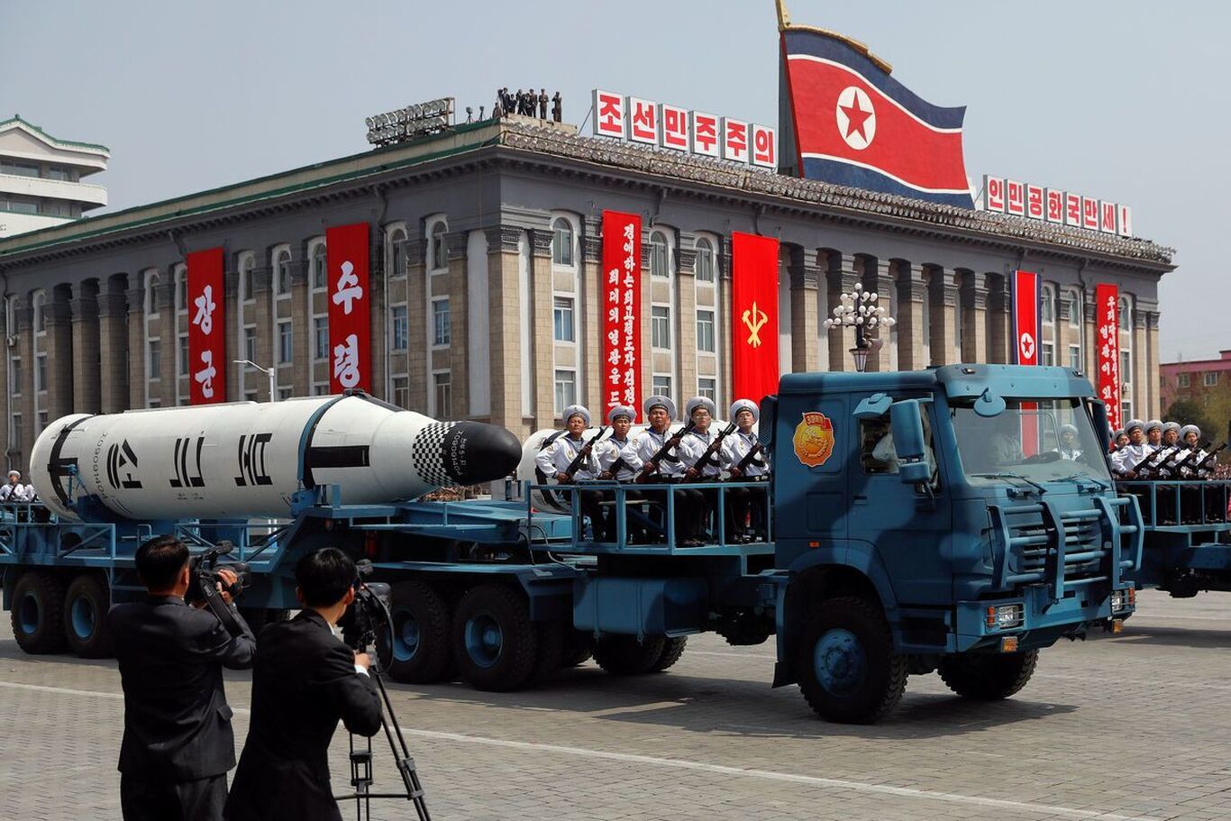 (ویدئو) موشک‌بازی کره شمالی در آغاز سال ۲۰۲۳
