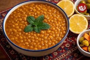طرز تهیه متفاوت عدسی؛ لعاب دار و خوشمزه بهتر از قهوه خانه و رستوران
