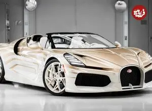 تصاویر| مروارید نایاب معرفی شد؛ اثر هنری ۱۶ سیلندر