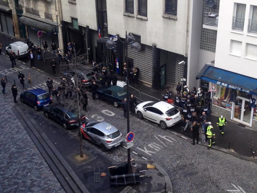 تصاویر/ عملیات ضد تروریستی در پاریس