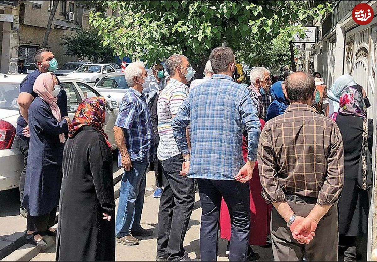 صف واکسن کرونا، ۸۰۰ هزار تومان!
