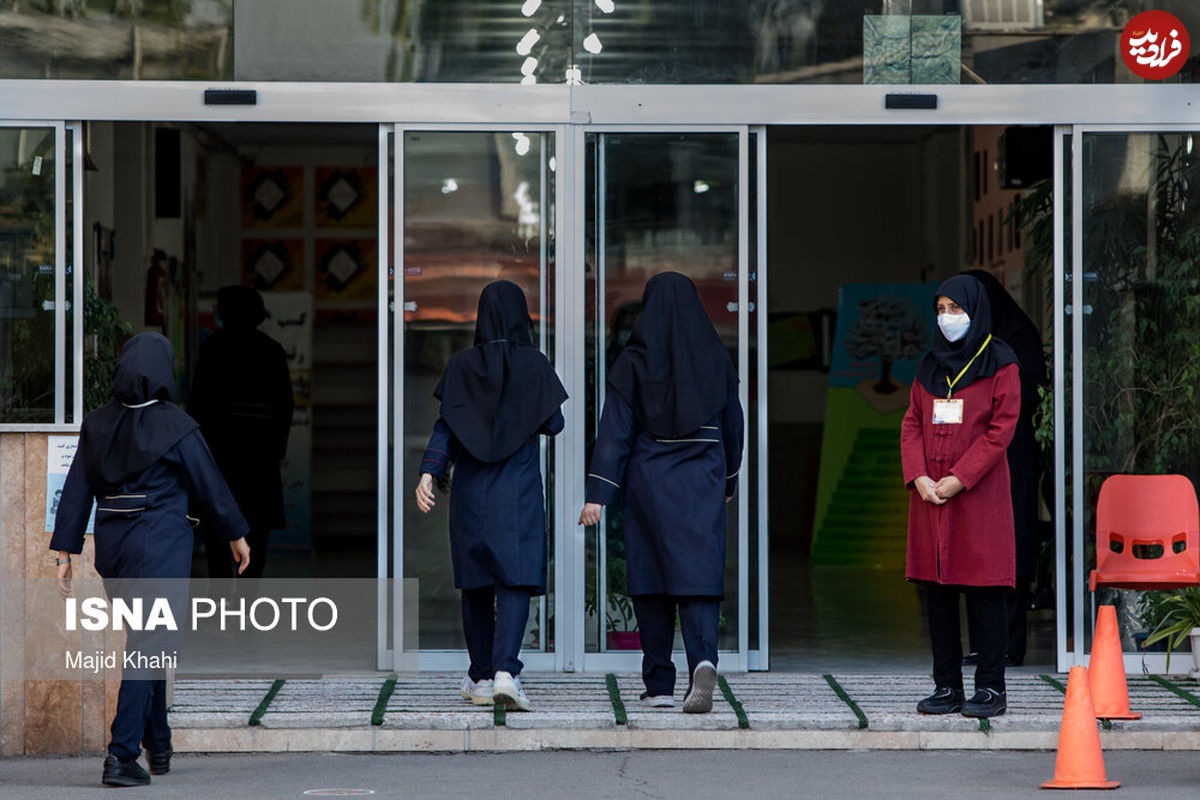 تصاویر/ برگزاری حضوری آزمون نهایی دانش‌آموزان در تهران