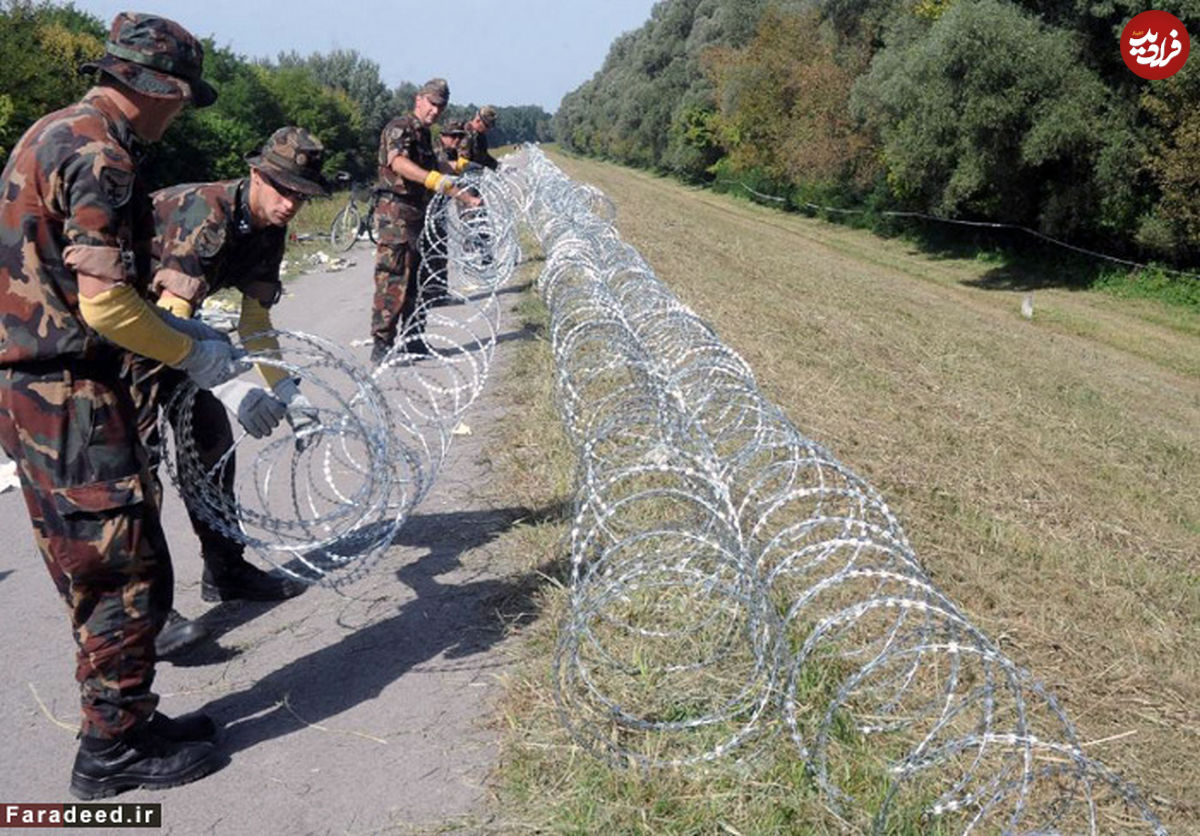 (تصاویر) بدرفتاری با پناهجویان در مرز کرواسی