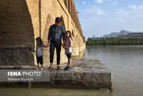 تصاویر/ زاینده رودِ زنده در پیک پنجم