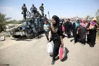 تصاویر/ فرار زنان و کودکان از فلوجه