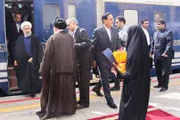 تصاویر/ استقبال سمنانی ها از روحانی