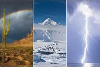 (تصاویر) عجیب‌ترین شرایط آب و هوایی زمین: از گردباد‌های آتشین تا باران خون
