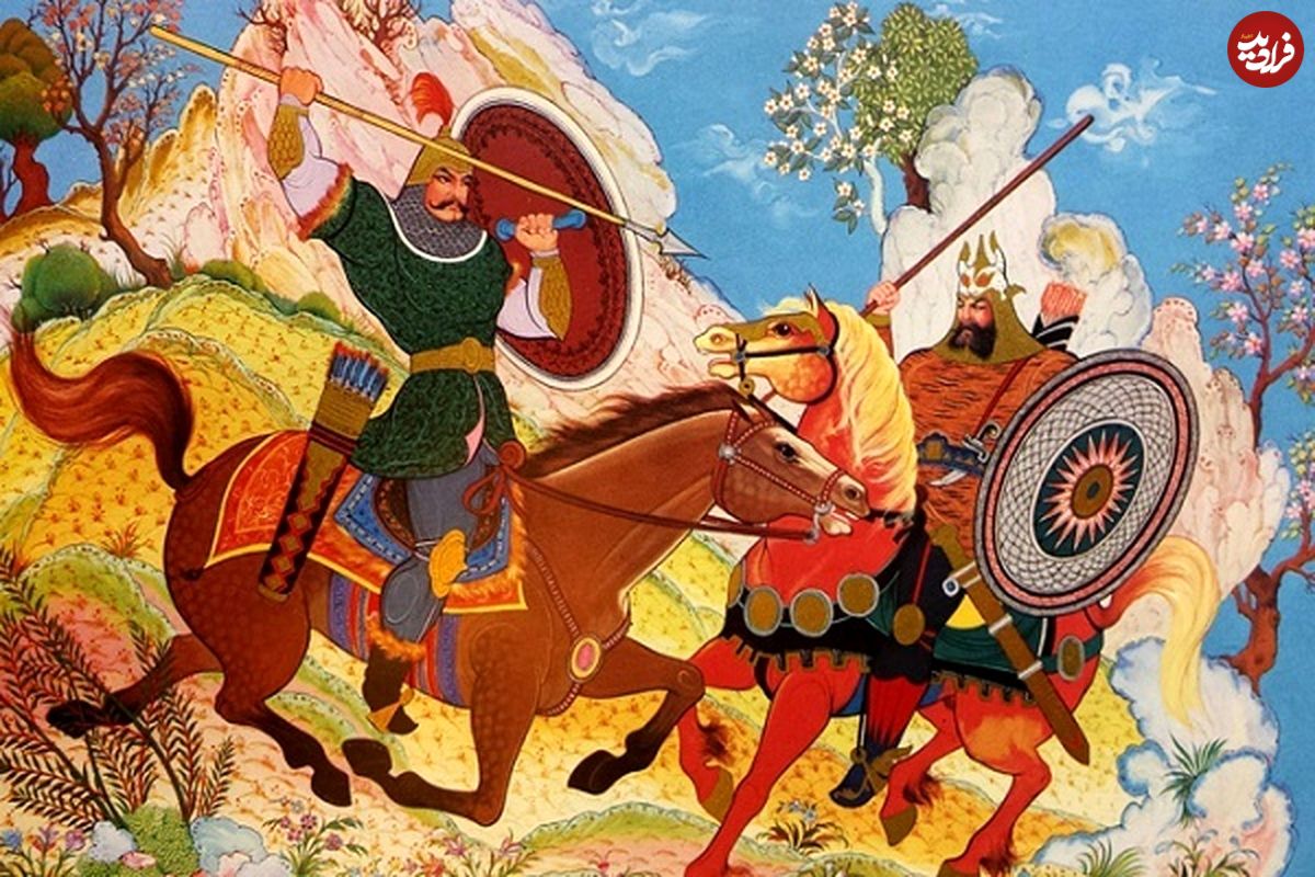 آگاهی افراسیاب از مرگ پیران