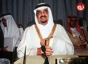 عکس| سفر در زمان؛ «ملک فهد، پادشاه پنجم عربستان» در 75 سالگی و در ریاض؛ سال 1375