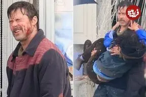 تصاویر| انتشار تصاویر پشت صحنه فیلم «رایدرز»؛ برد پیت در نقش پدری در جستجوی خانواده