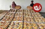 ببینید؛ غذای روستایی در هند؛ پخت 99 عدد پیتزا در تنورخانگی