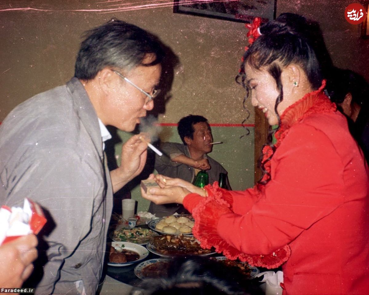 تصاویر/ رسم عجیب چینی‌ها در مراسم عروسی