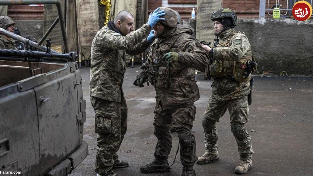(تصاویر) بازگشت سربازان اوکراینی از جهنم باموت