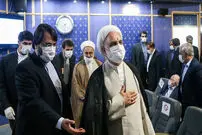 آیین تکریم و معارفه رییس قوه قضائیه برگزار شد