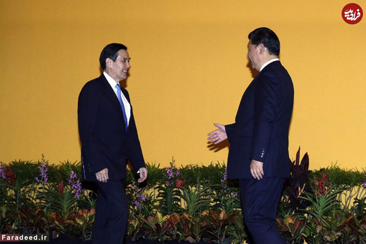 (تصاویر) دیدار تاریخی رهبران چین و تایوان