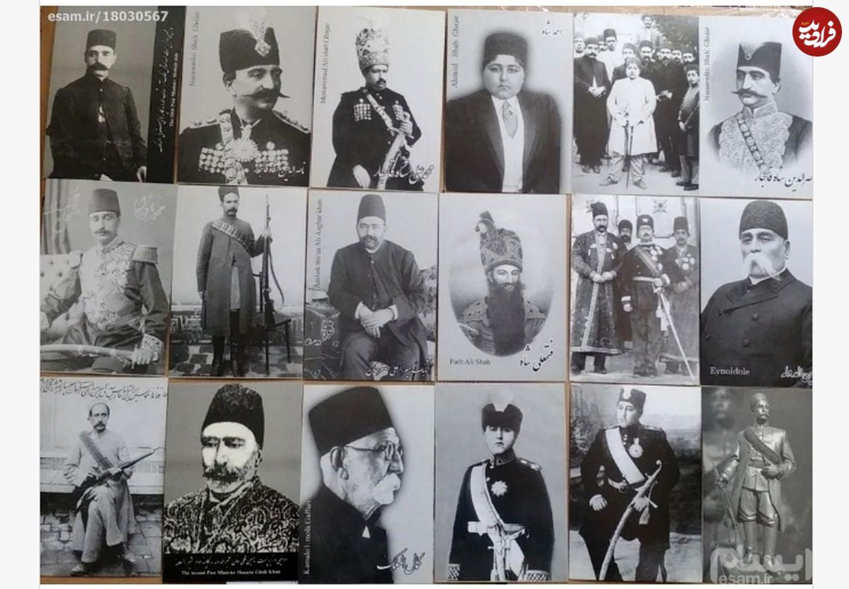 عکس/ امضای ۷ پادشاه قاجار