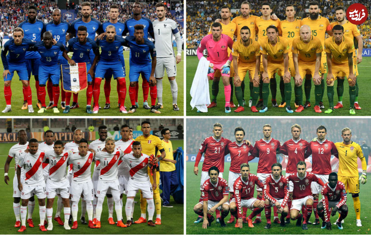 بررسی تیم‌های صعودکرده به جام جهانی ۲۰۱۸: گروه C